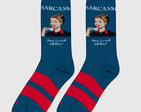 Sarcasm Novelty Socks