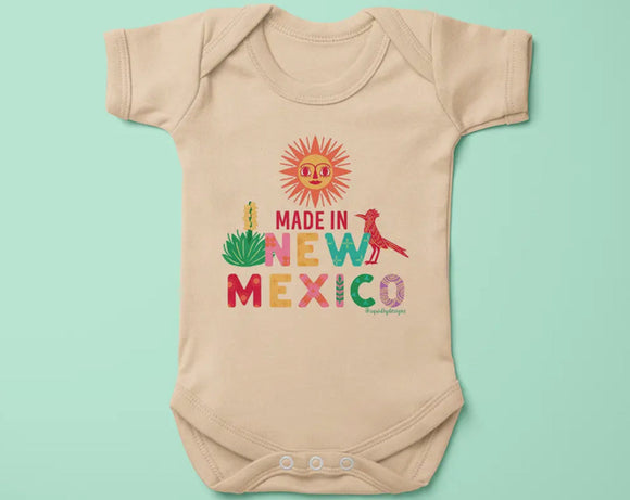 Made In New Mexico Onesie