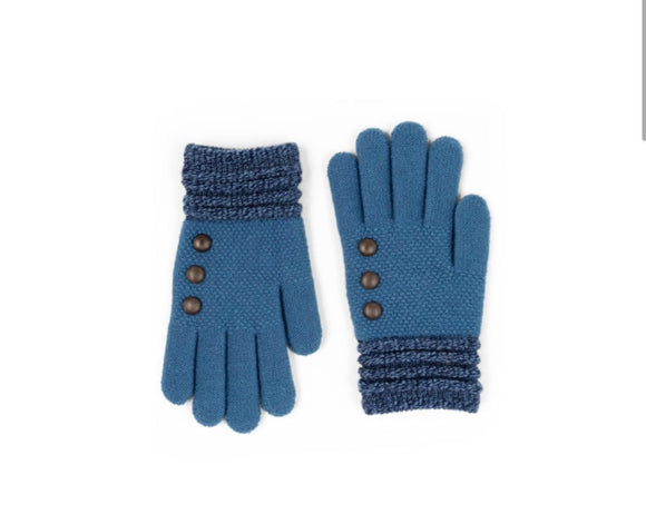 Britt's Knits Original Gloves (Blue)