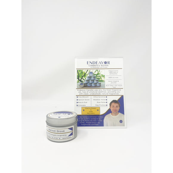 Apricot Grove Travel Candle