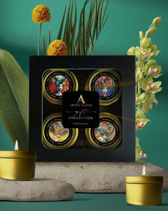Artful Scents Mini Tin Candle Gift Collection (Island Collection)