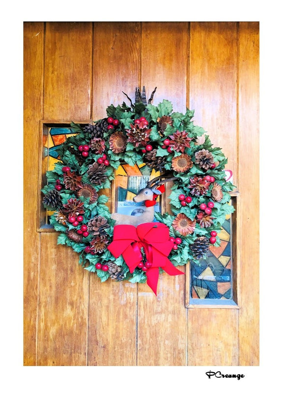 Grandma's Wreath Holiday Card