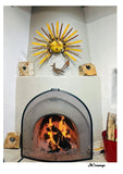 Kiva Fireplace Holiday Card