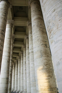 Columns at St. Peter's (Blank Card)