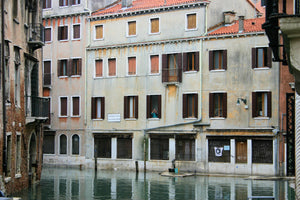 Houses in Venice (Blank Card)