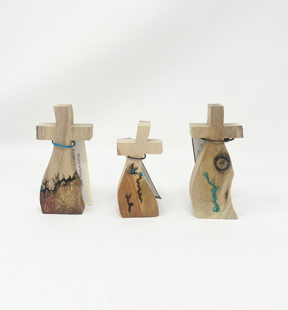 Nambe Small Standing Cross