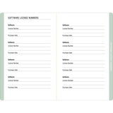 Eucalyptus Internet Address and Password Logbook