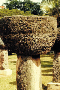 Latte Stones in Japan (Blank Card)
