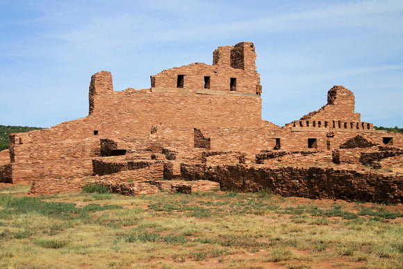 Native American Ruins (Blank Card)