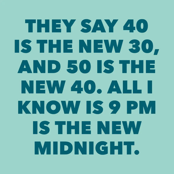 9 Pm Is New Midnight Cocktail Napkins