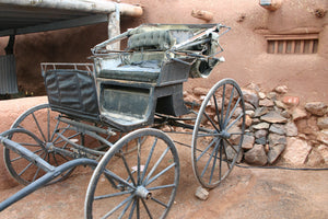 Las Golondrinas Carriage (Blank Card)