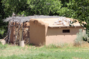 House in Las Golondrinas (Blank Card)