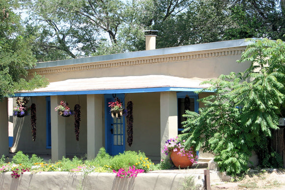 Santa Fe House (Blank Card)