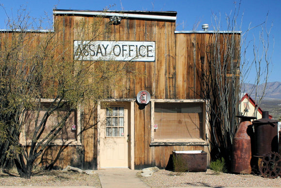 Bisby Assay Office (Blank Card)