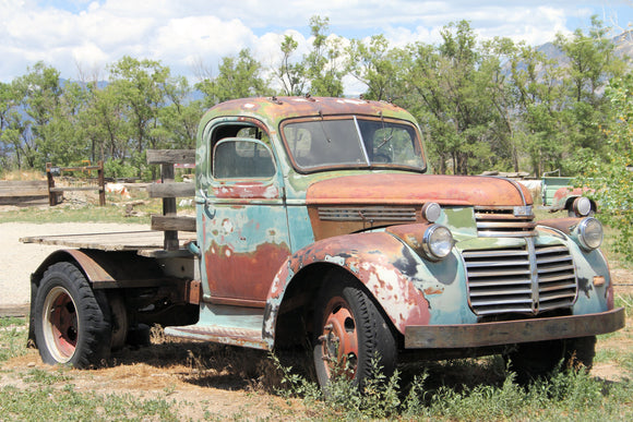Old Truck (Blank Card)