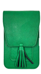 Harper Crossbody - Kelly Green