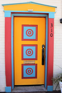 Santa Fe Door (Blank Card)