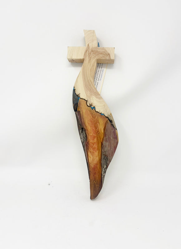 Nambe Crosswoods Medium Wall Cross