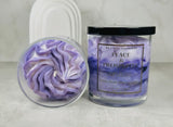 Peace and Prosperity Lavender Candle