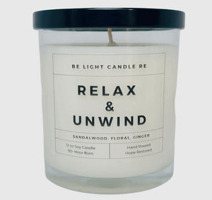 Relax and Unwind Candle