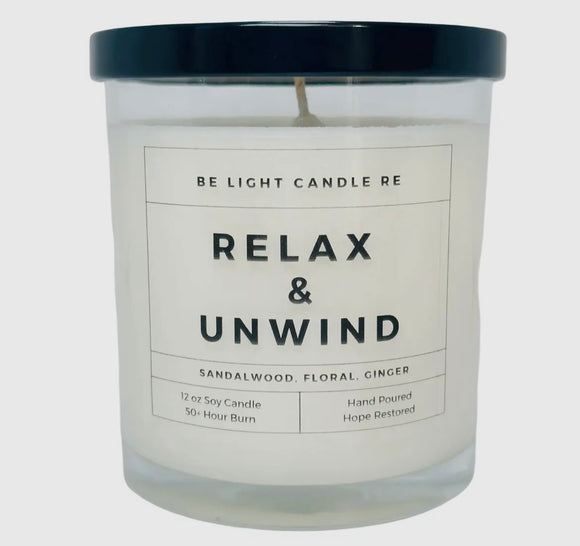 Relax and Unwind Candle