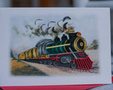 Steam Locomotive Quilling Card