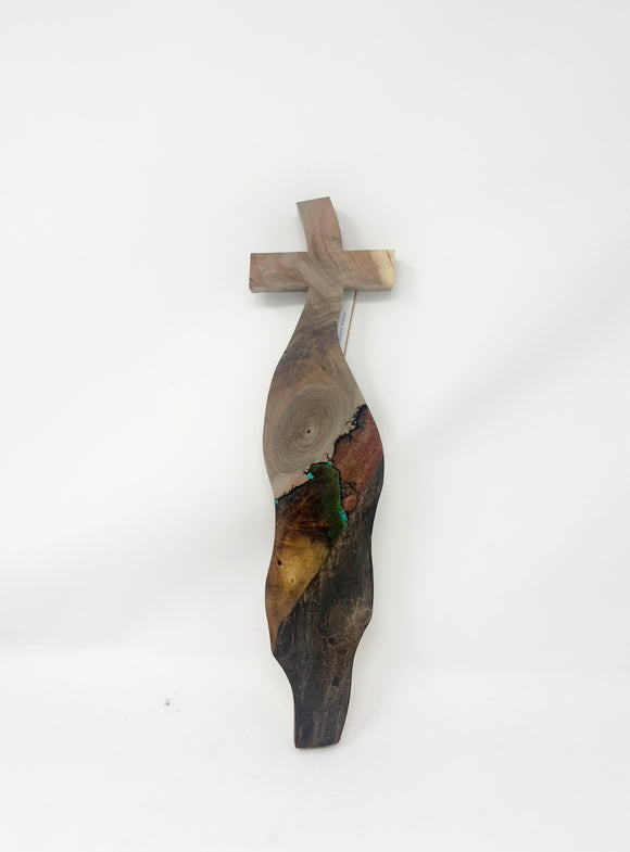 Nambe Crosswoods Large Wall Cross