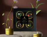 Artful Scents Mini Tin Candle Gift Collection (Lux Noire Collection)