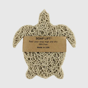 Sea Turtle Soap Lift Soap Saver - Bone