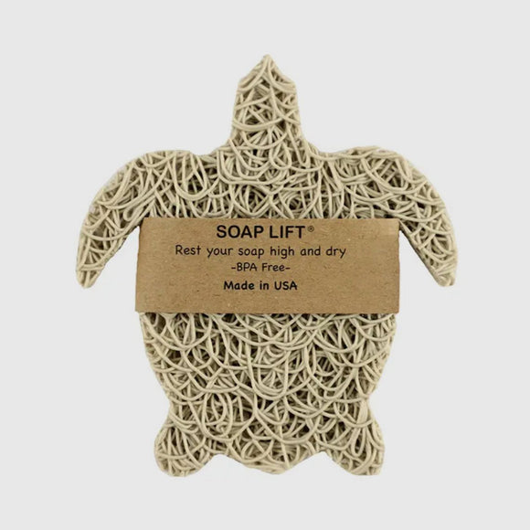 Sea Turtle Soap Lift Soap Saver - Bone