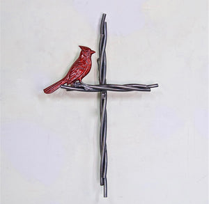 Cardinal and The Vine Cross