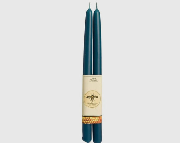 Beeswax Taper - Teal