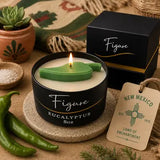 Green Chile Pepper Candle - Eucalyptus Scent