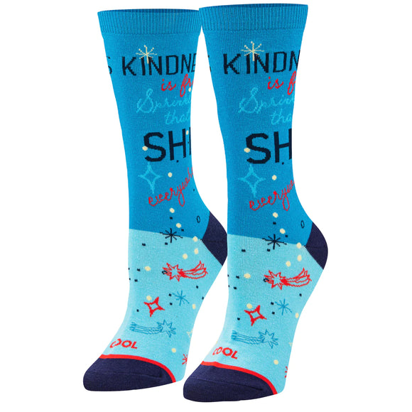 Kindness is Free Novelty Socks