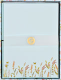 Blooms & Butterflies Stationery Set