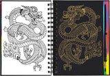 Extreme Dragons Scratch and Sketch