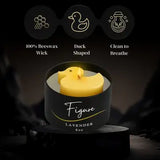 Yellow Rubber Duck Candle - Lavender