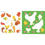 My First Color-By-Sticker Book Farm Animals