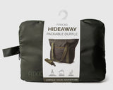 FitKicks Hideaway Packable Duffle (Burgundy)