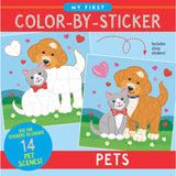 My First Color-By-Sticker Book Pets