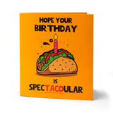 SpecTACOular Birthday Socks and Card