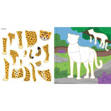 My First Color-By-Sticker Book At the Zoo