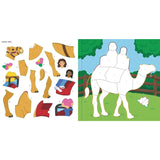 My First Color-By-Sticker Book At the Zoo