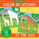 My First Color-By-Sticker Book At the Zoo