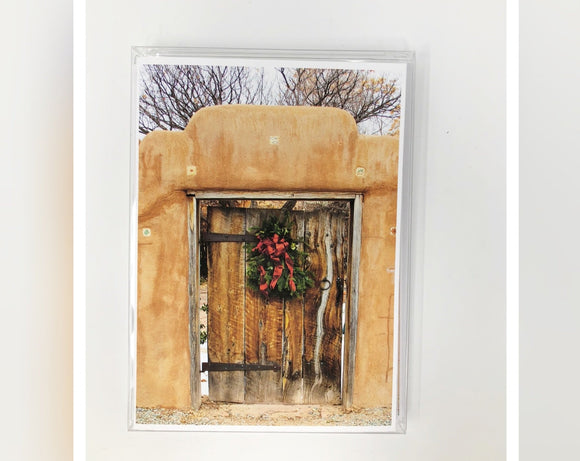 Boxed Holiday Cards-Santa Fe Gate