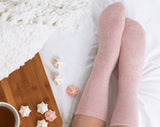 You Had Me at Aloe Spa Socks (Pink)