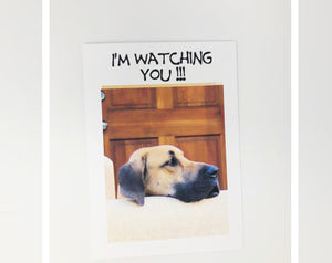 Card -  I'm Watching You