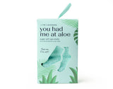 You Had Me at Aloe Spa Socks (Green)