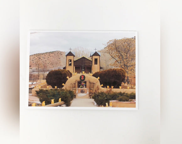 Christmas at the Santuario de Chimayo Holiday Card