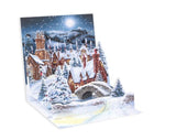 Midnight Village Pop Up Holiday Card